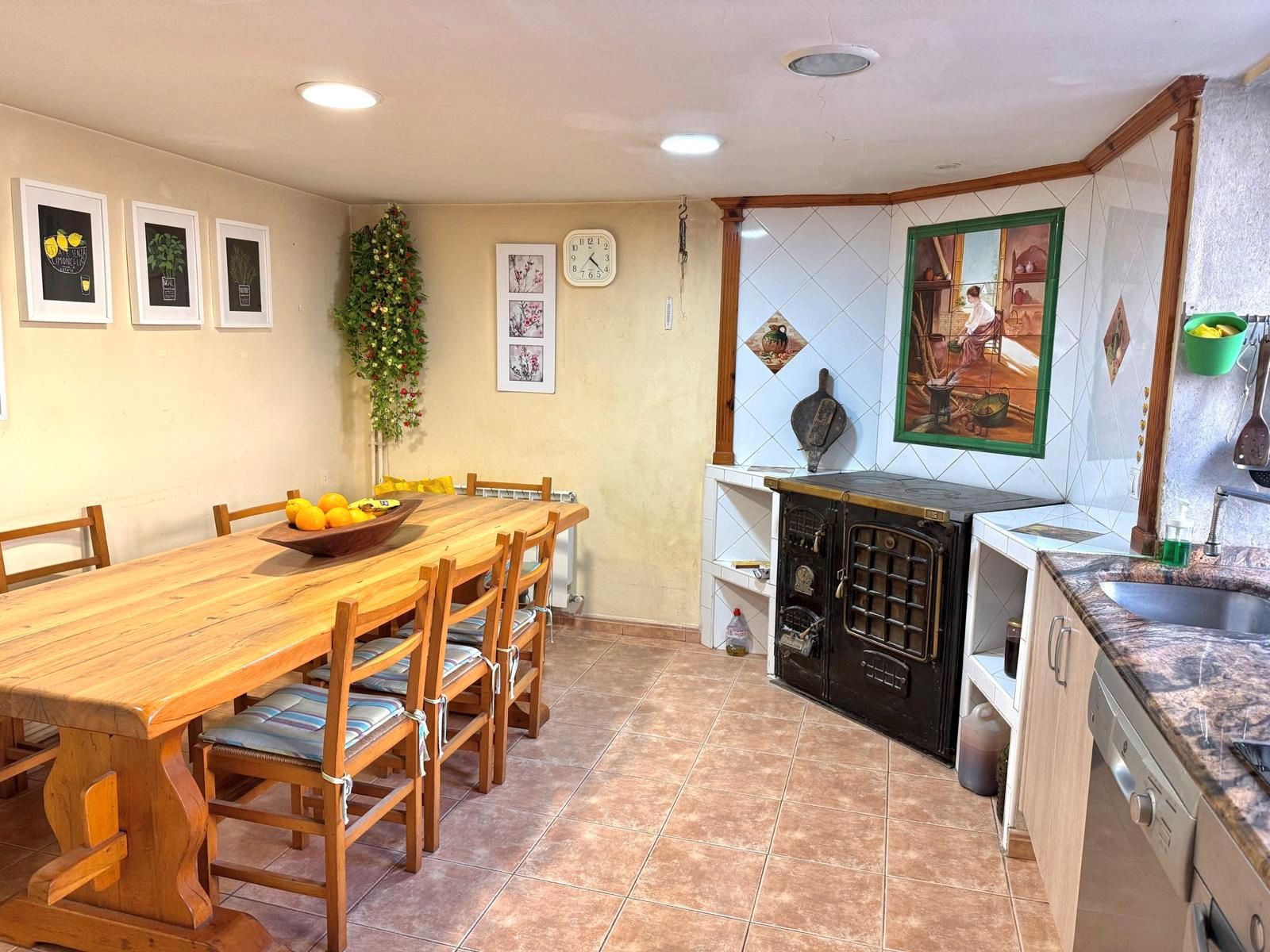 Kitchen of Country house for sale in Sasamón  with Heating and Internet