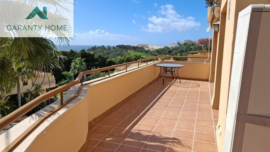 Terrace of Flat to rent in Benalmádena  with Air Conditioner, Private garden and Terrace