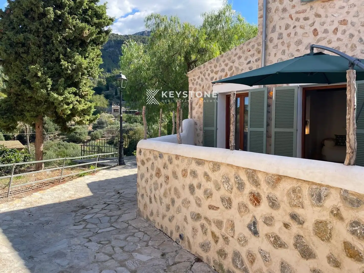 Vista exterior de Casa o chalet de alquiler en Estellencs con Aire acondicionado, Terraza y Amueblado