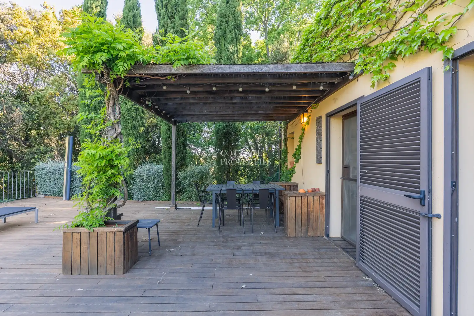Terrace of Country homes for sale in Foixà  with Air Conditioner, Private garden and Swimming Pool