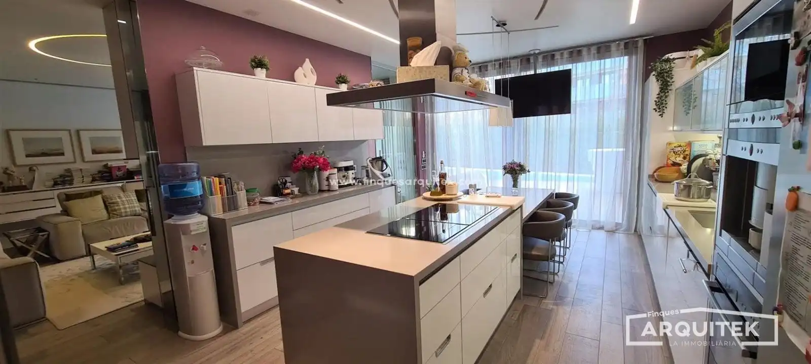 Kitchen of Houses for sale in  Lleida Capital  with Air Conditioner, Heating and Terrace