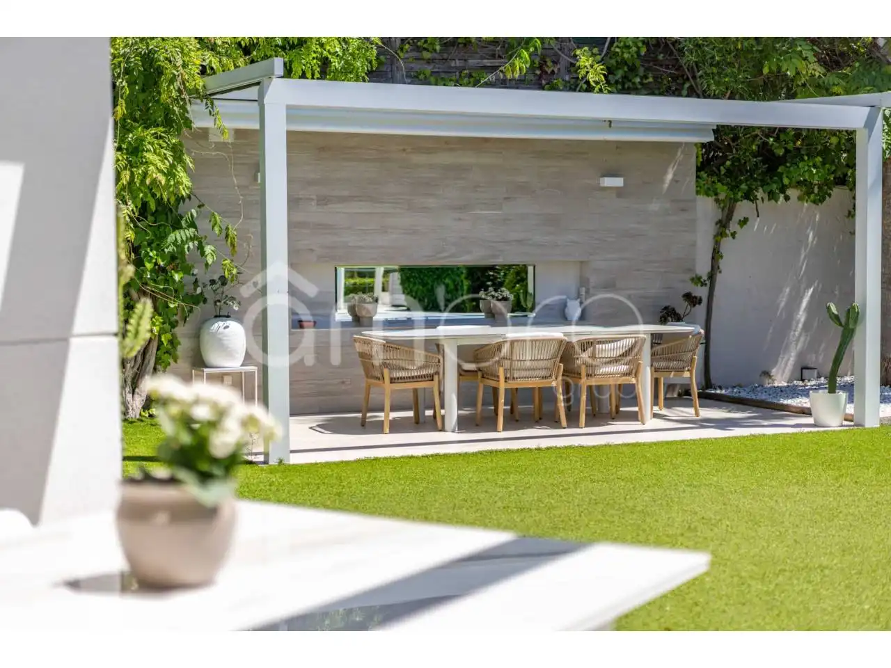 Terrace of Houses for sale in Sant Pere de Ribes  with Air Conditioner, Private garden and Terrace