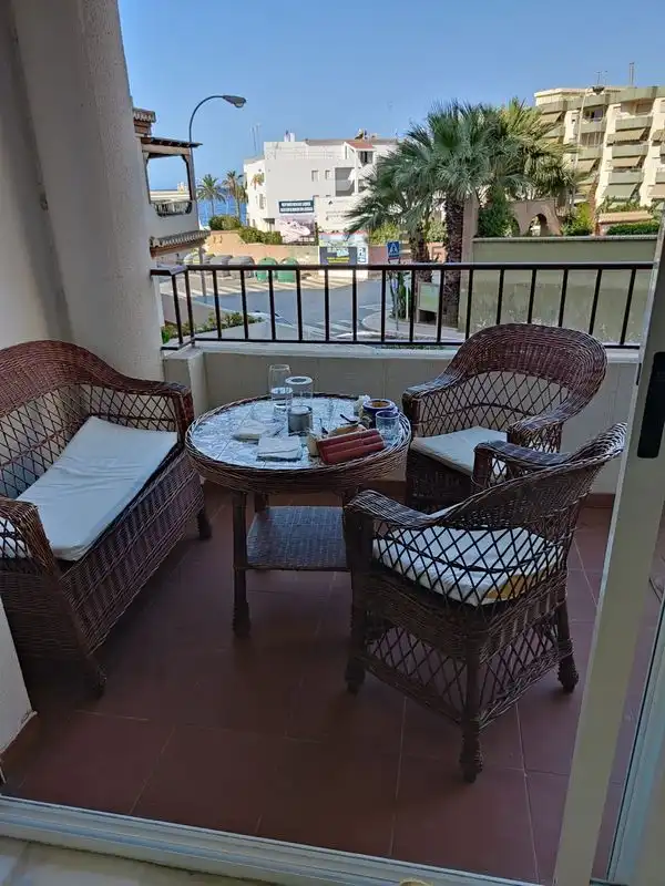 Terrace of Flat for rent in Almuñécar  with Terrace, Furnished and Oven