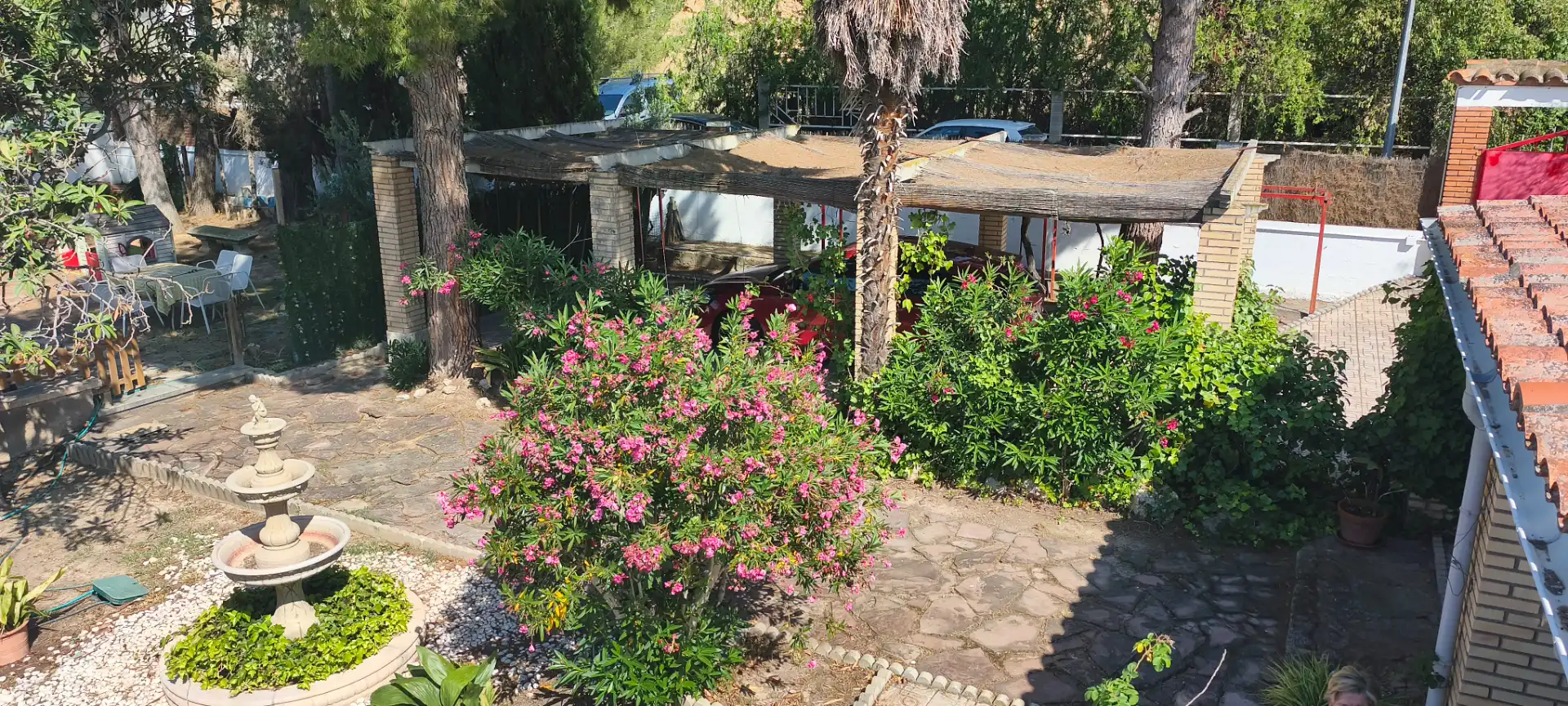 Jardí de Casa o xalet en venda en Cadrete amb Aire condicionat, Jardí privat i Terrassa