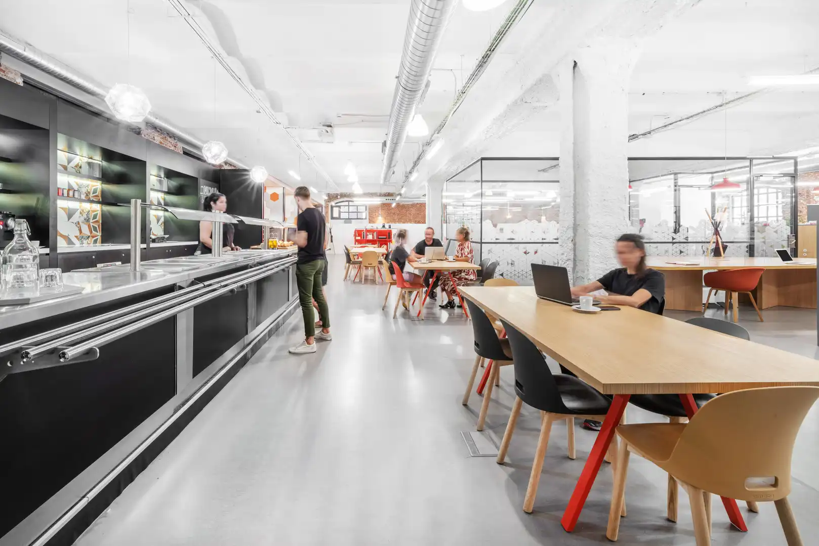 Cocina de Oficina de alquiler en Madrid con Aire acondicionado, Calefacción y Amueblado