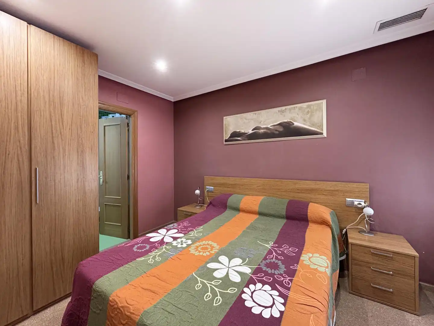 Bedroom of Flat for rent in Novelda  with Alarm