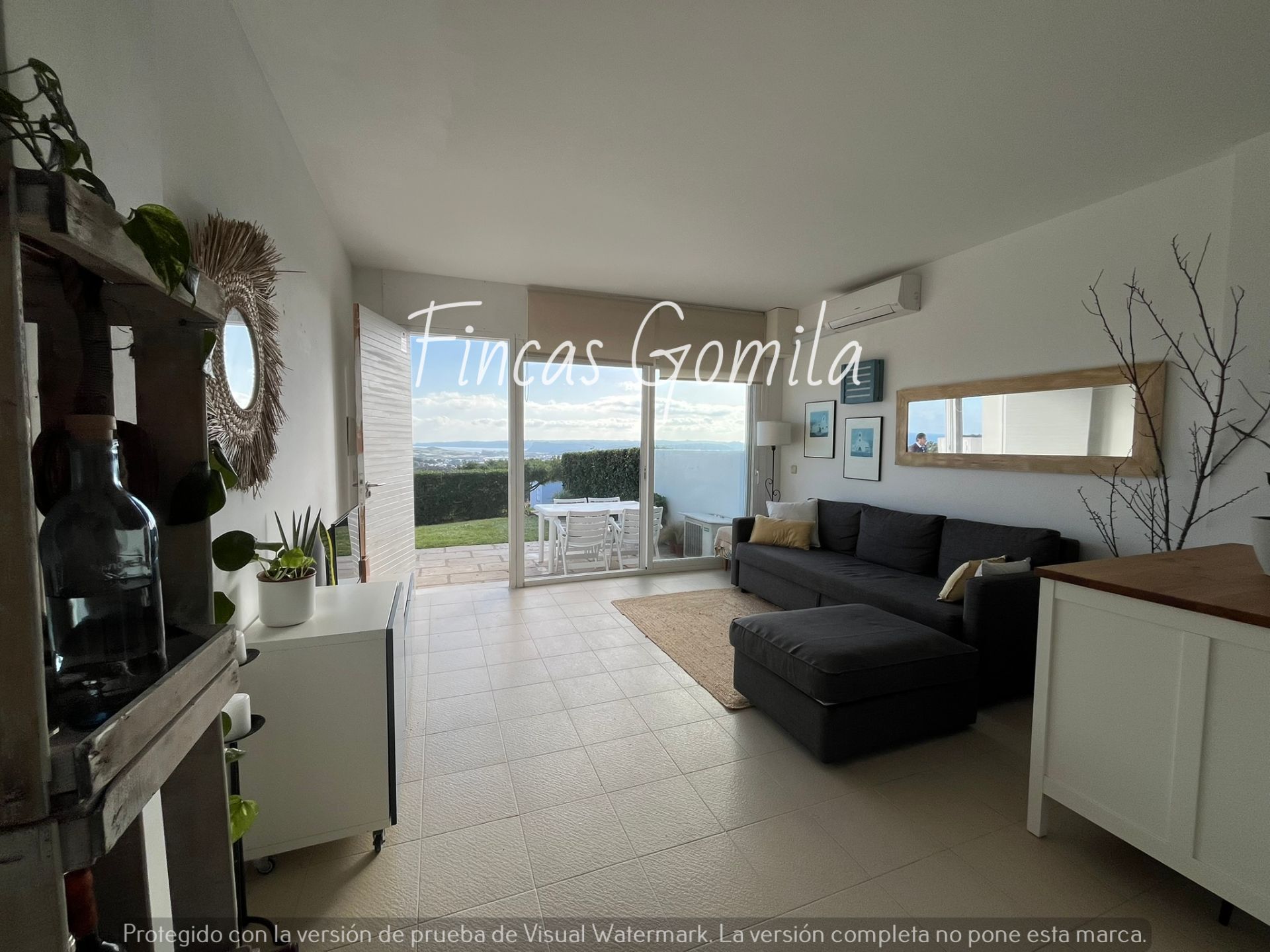 Living room of Apartments for sale in Es Mercadal  with Private garden, Terrace and Furnished