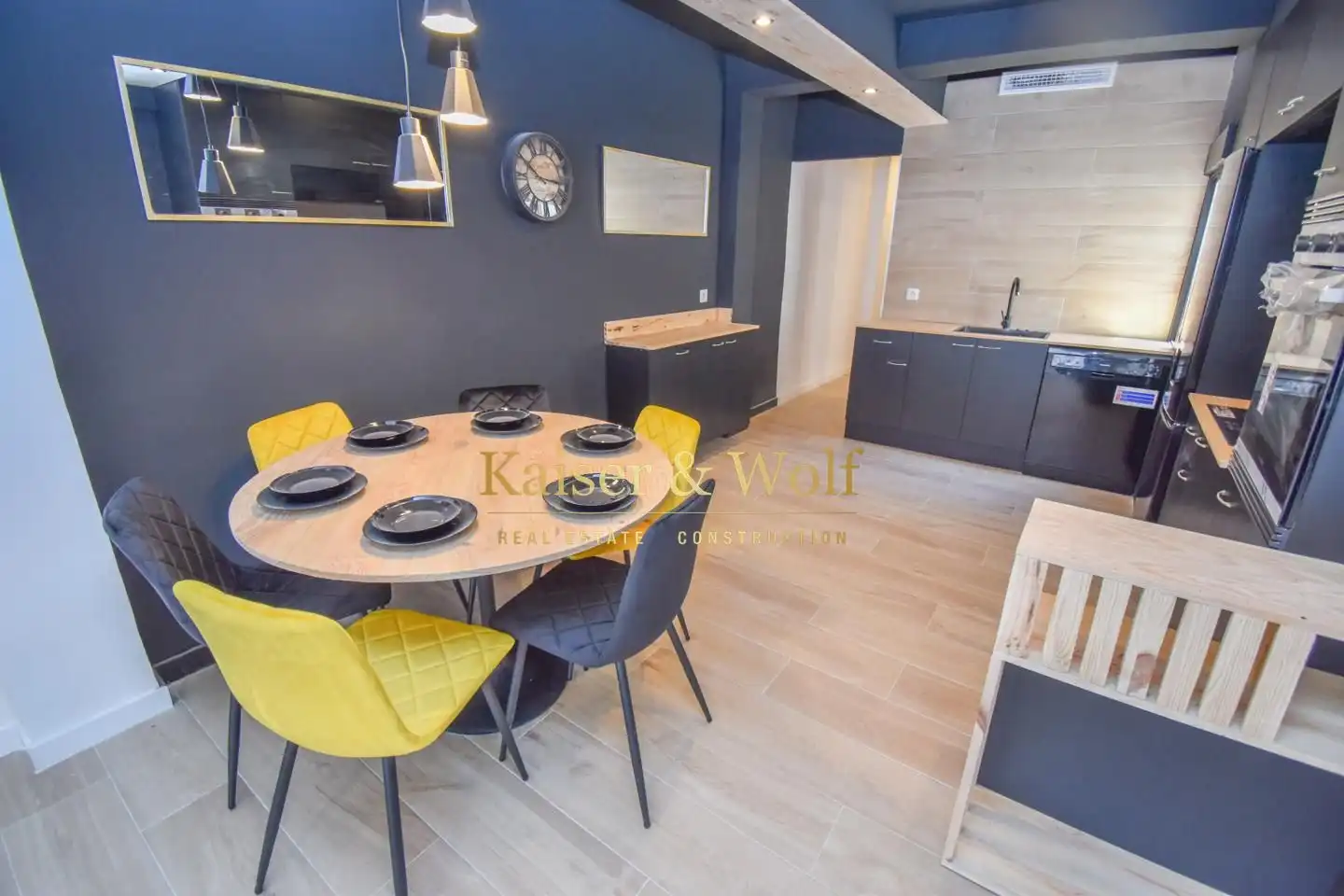 Kitchen of Flat for sale in Santa Pola  with Air Conditioner and Furnished