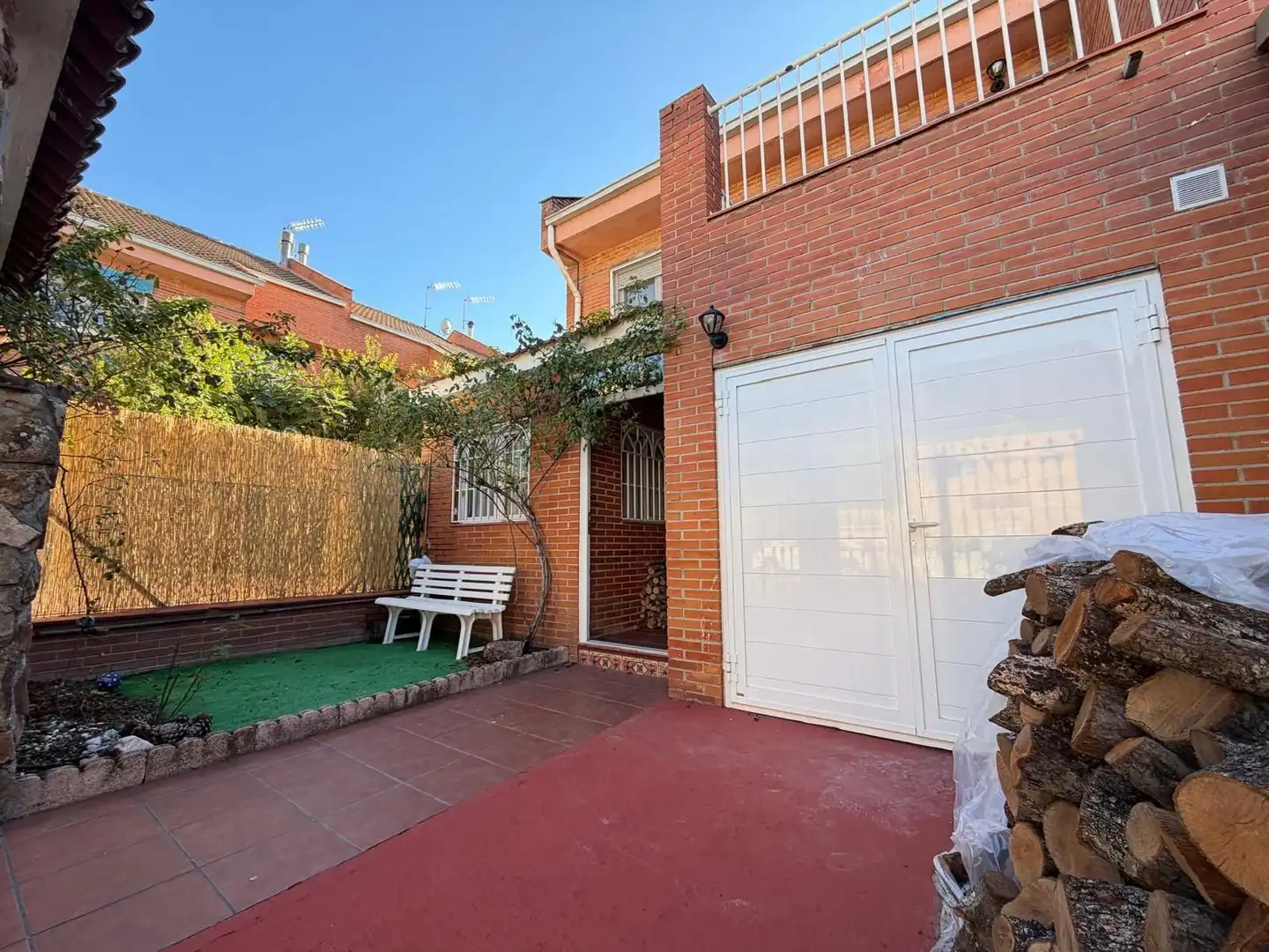 Jardín de Casa adosada en venta en Casco Histórico