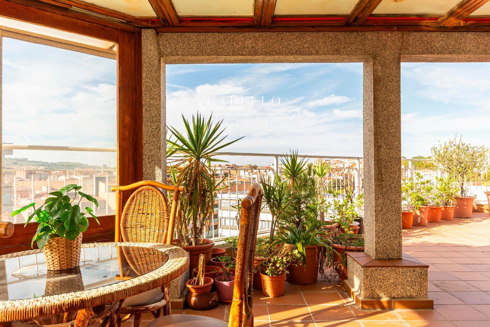 Terraza de Ático en venta en Terrassa con Aire acondicionado, Calefacción y Parquet