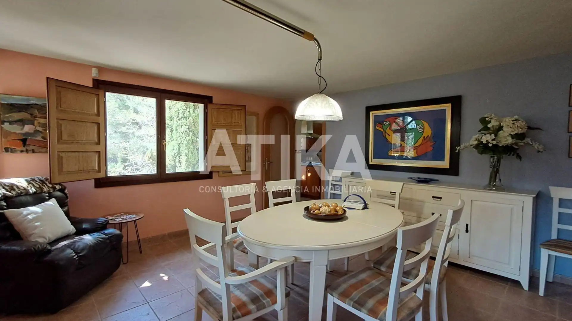 Dining room of Houses for rent in Ontinyent  with Heating, Private garden and Furnished