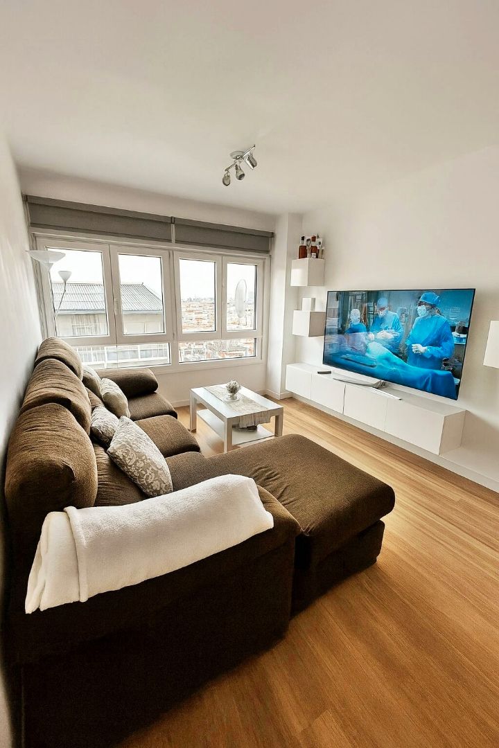 Living room of Flat to rent in Santander  with Heating, Furnished and Oven