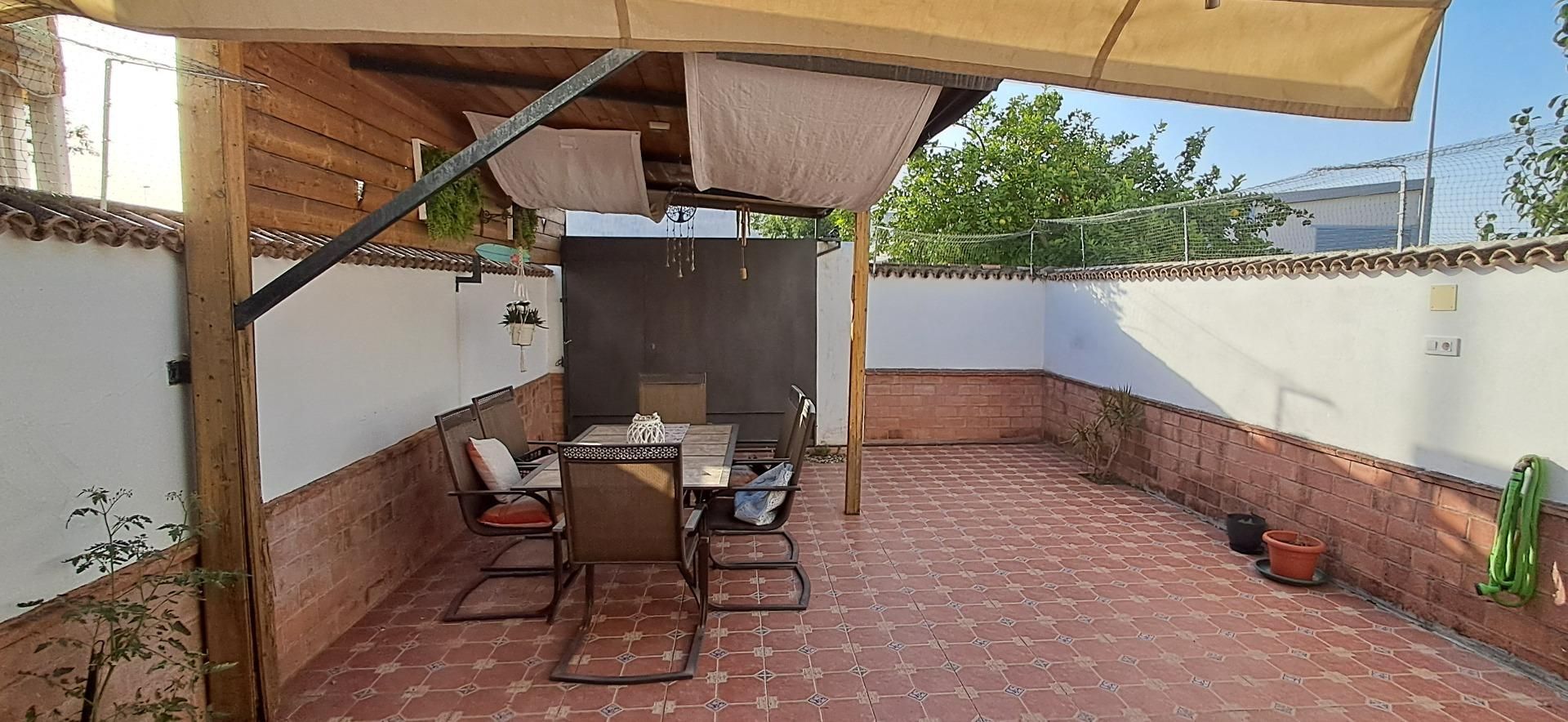 Terrace of Single-family semi-detached for sale in Jerez de la Frontera  with Parquet flooring