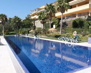 Swimming pool of Apartment to rent in Marbella  with Air Conditioner and Terrace