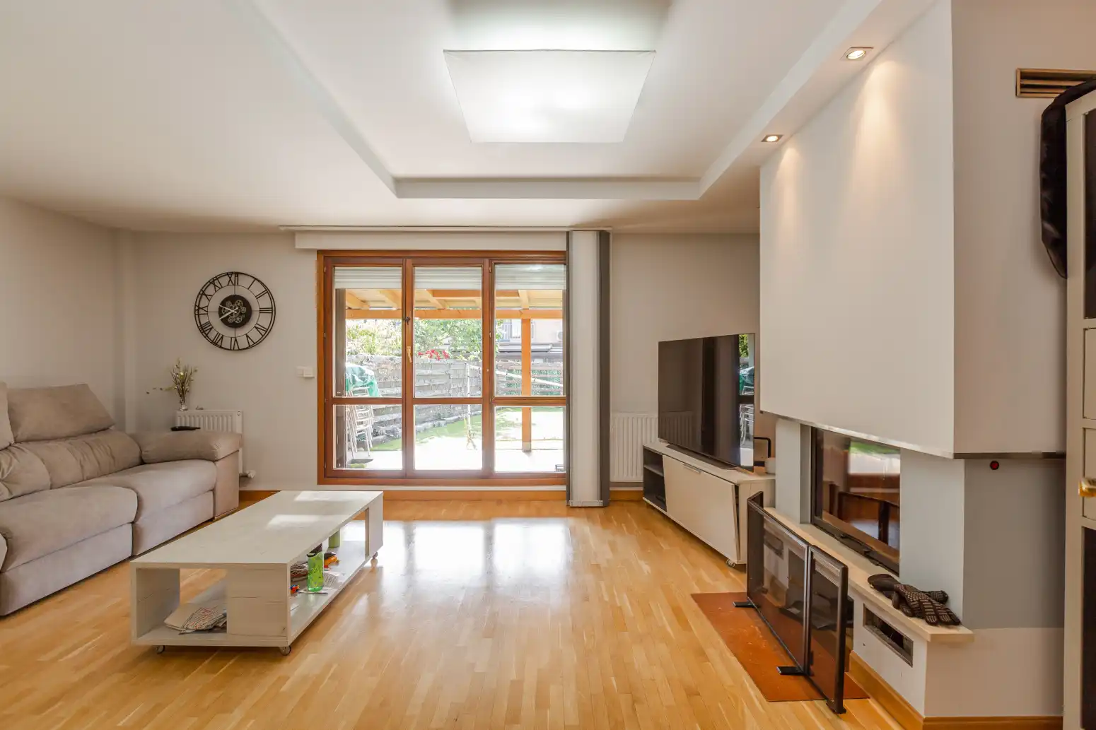 Living room of Detached homes for sale in Berrioplano / Berriobeiti  with Heating, Terrace and Furnished