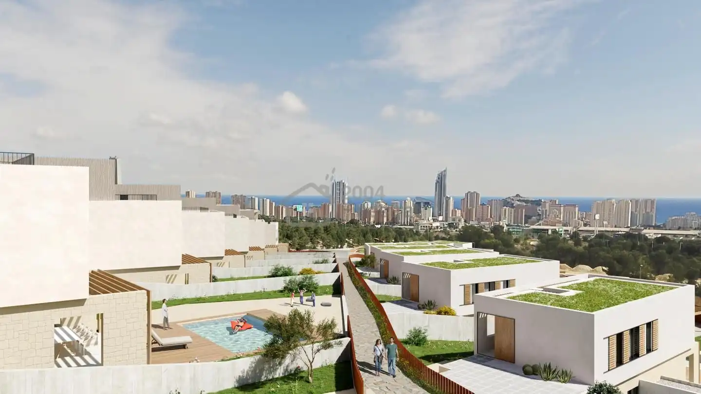 Casa o chalet en venta en Finestrat con Aire acondicionado, Jardín privado y Terraza