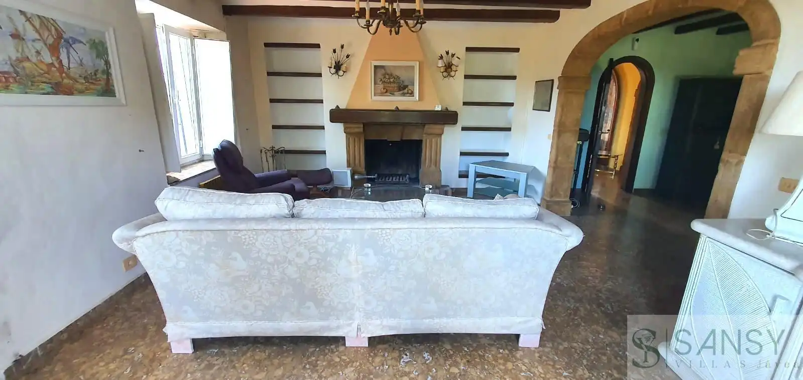 Living room of Houses for sale in Jávea / Xàbia  with Heating