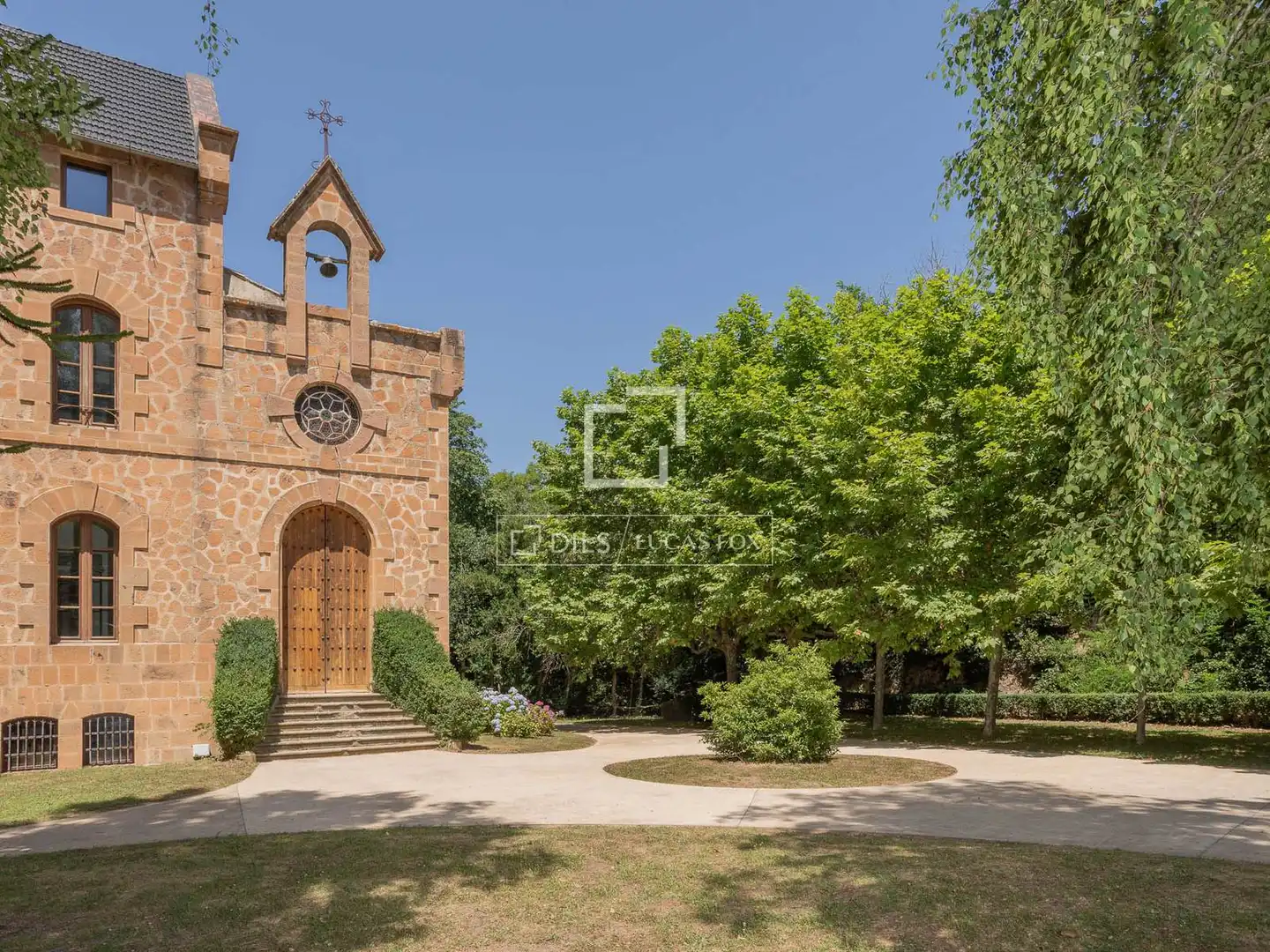 Jardín de Finca rústica en venta en Sant Hilari Sacalm con Aire acondicionado, Calefacción y Jardín privado
