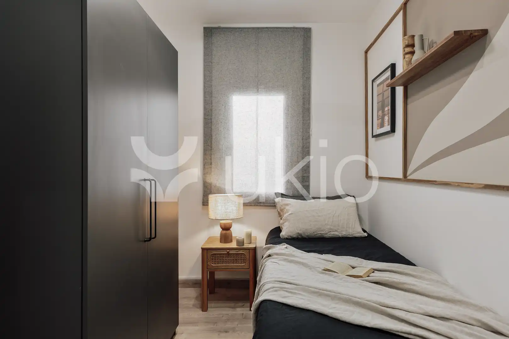 Bedroom of Apartments for rent in Barcelona  with Air Conditioner, Heating and Furnished