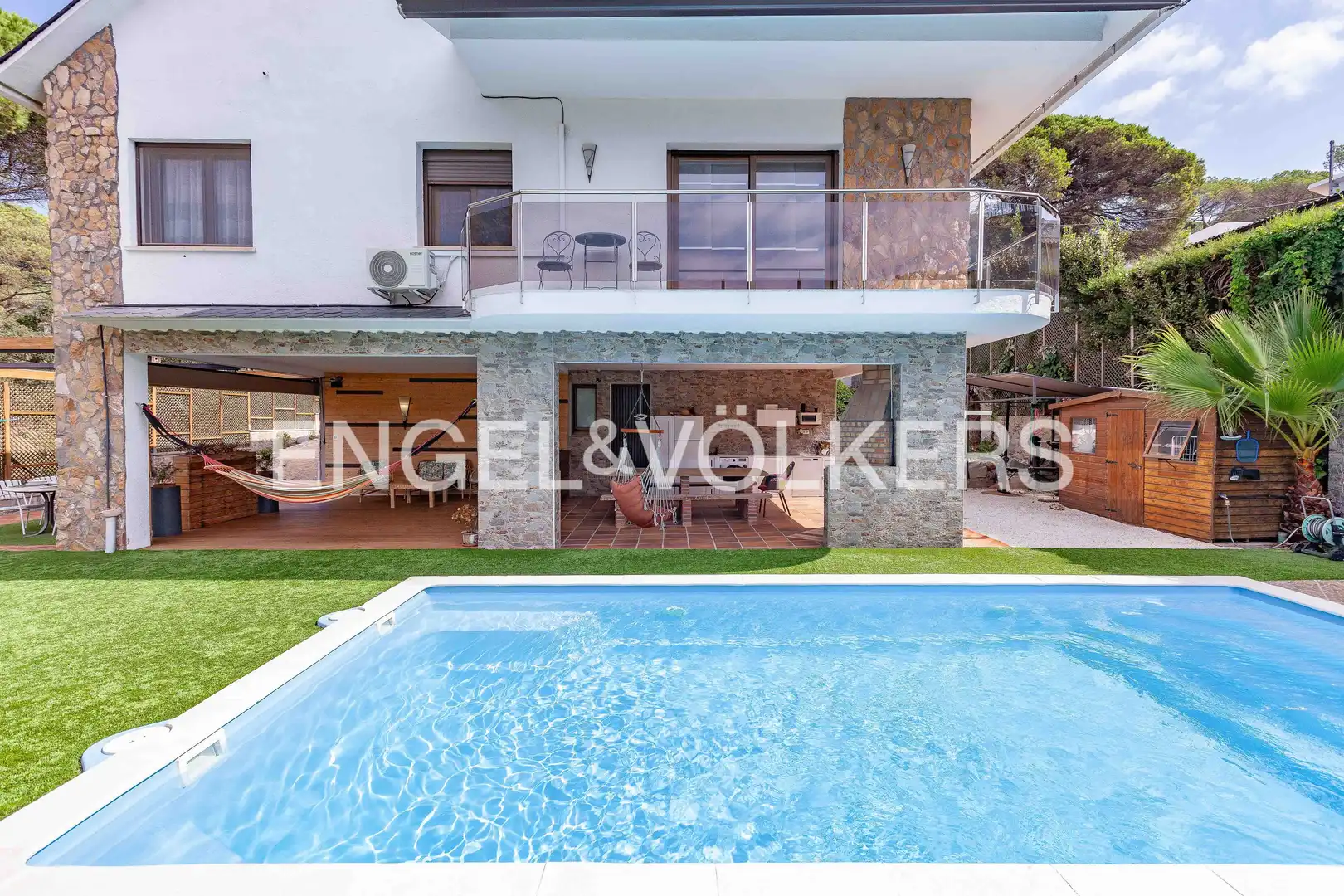 Piscina de Casa o chalet de alquiler en Llinars del Vallès con Aire acondicionado, Calefacción y Jardín privado