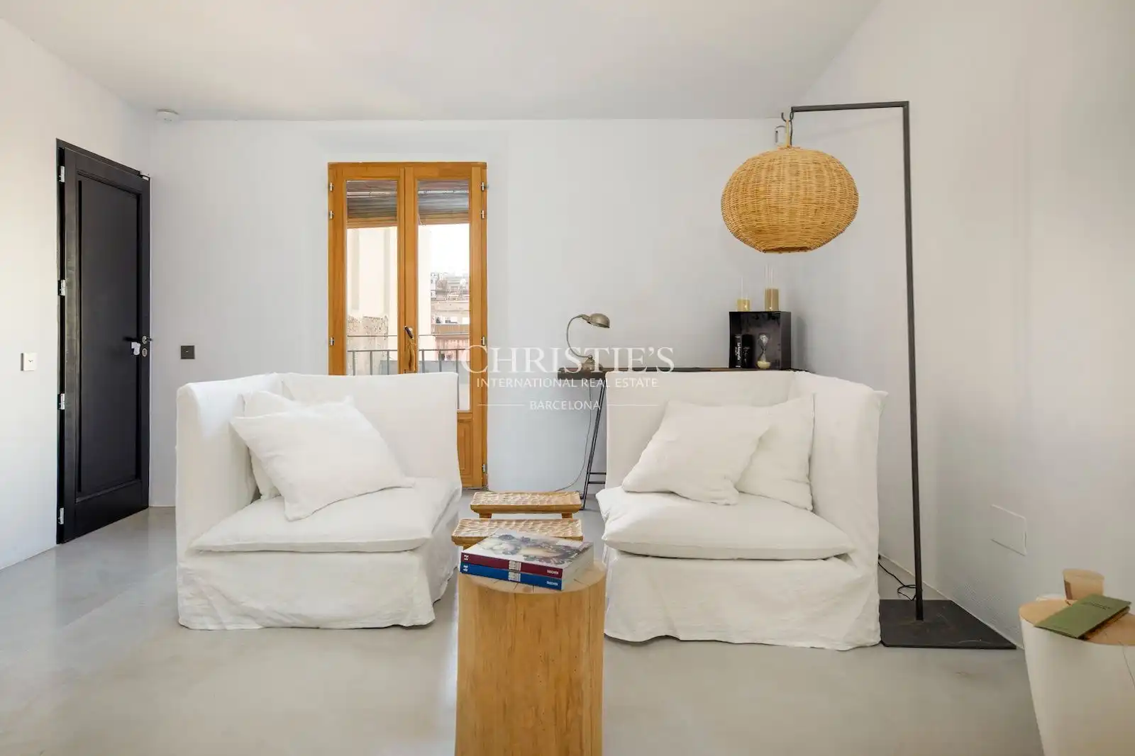 Sala de estar de Piso en venta en Barcelona con Terraza