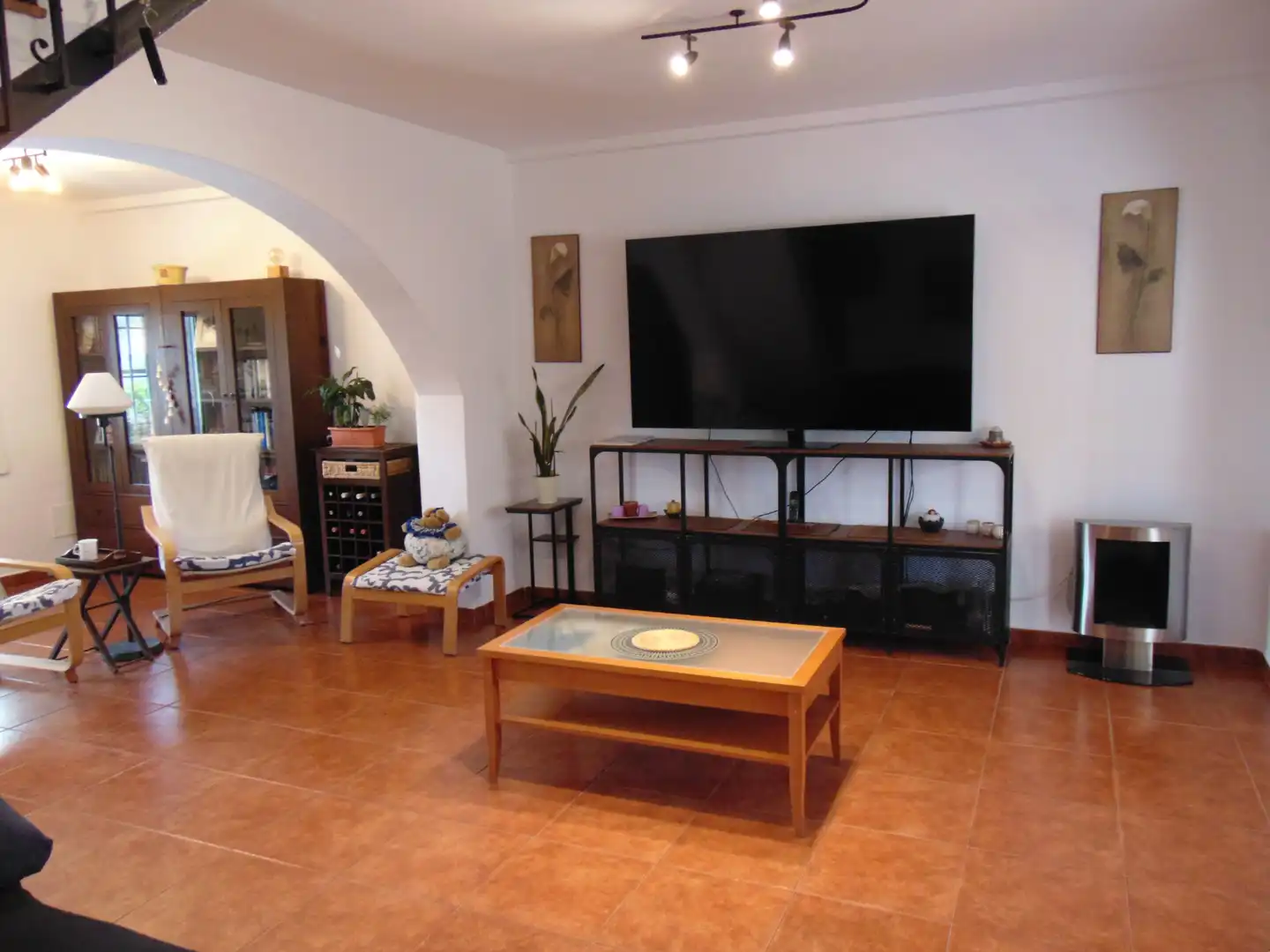 Living room of Detached homes for sale in Colmenar Viejo  with Air Conditioner, Heating and Private garden