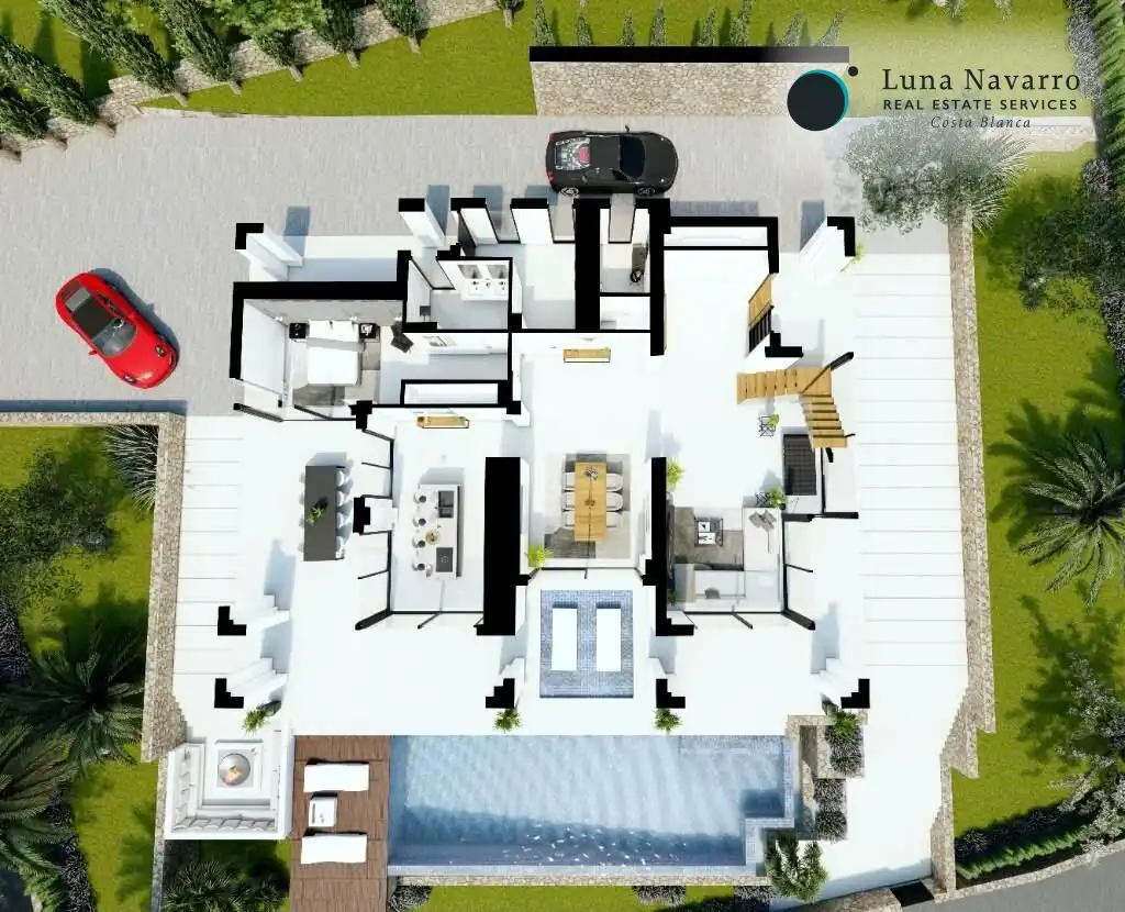 Villa avec terrasse à vendre à Carrer Bresquiller - Altamira, imagen 21
