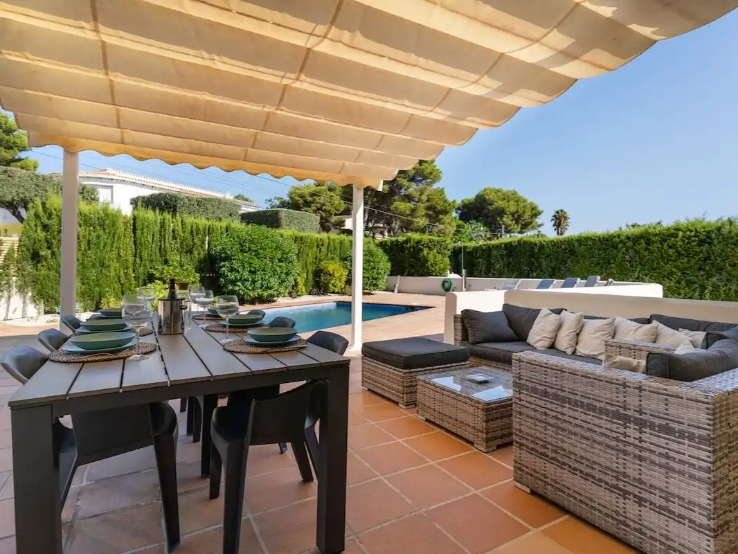 Terrace of Houses for rent in Jávea / Xàbia  with Air Conditioner, Private garden and Terrace