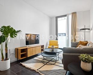 Living room of Flat to rent in  Barcelona Capital  with Air Conditioner and Heating