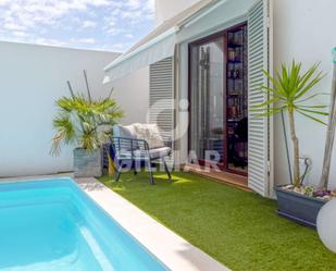 Terrace of Single-family semi-detached for sale in Sanlúcar de Barrameda  with Air Conditioner and Swimming Pool