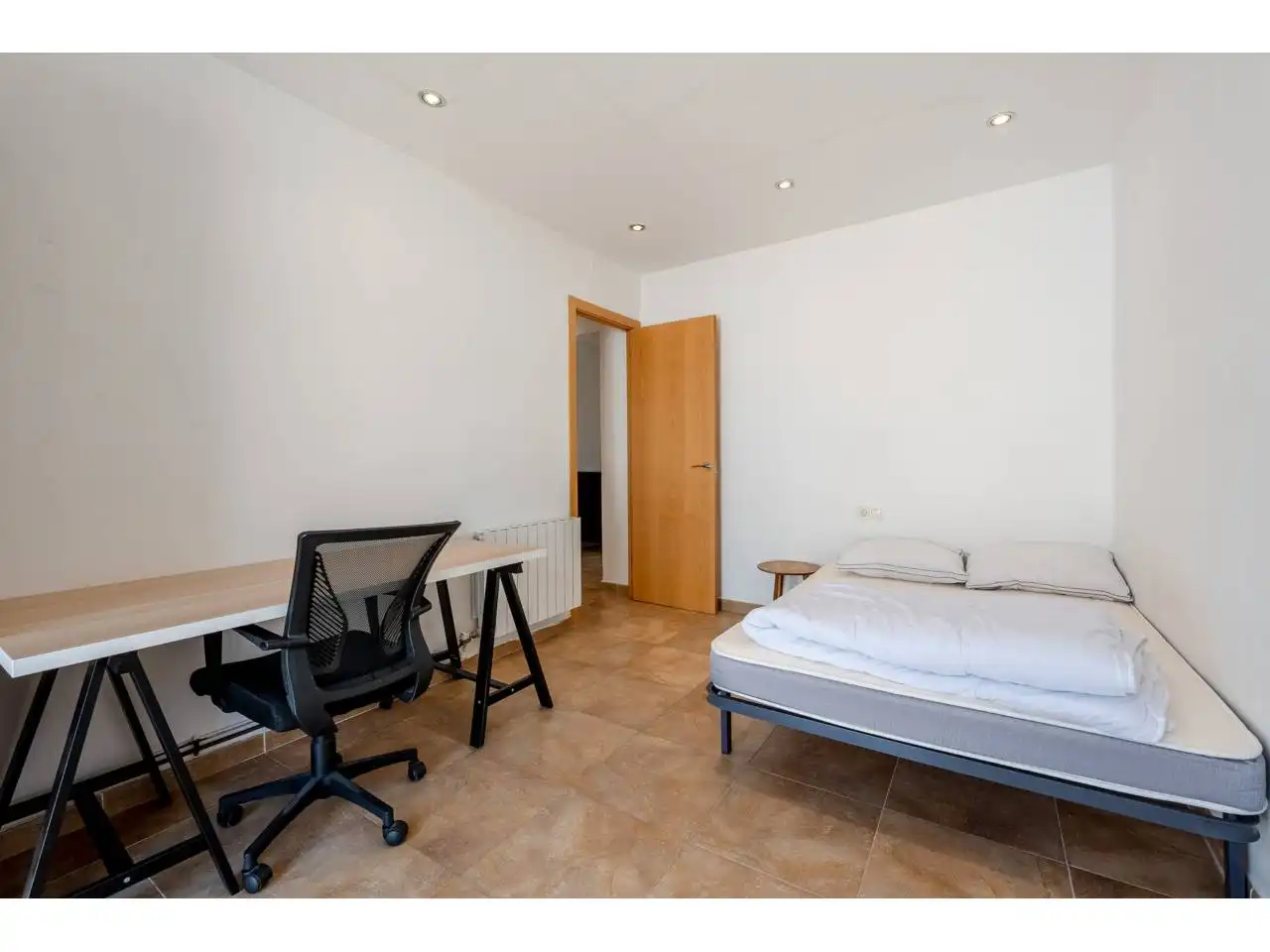 Schlafzimmer von Wohnung zum Verkauf in Manresa mit Klimaanlage, Heizung und Terrasse