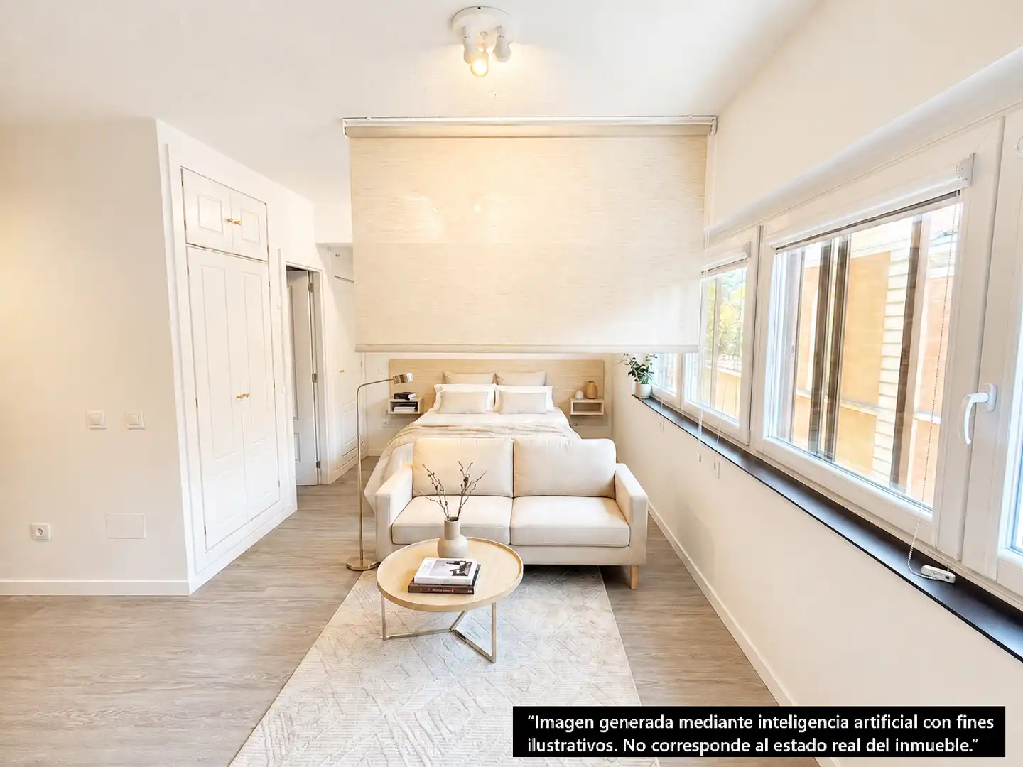 Habitación de Estudio de alquiler en Madrid con Aire acondicionado, Calefacción y Horno