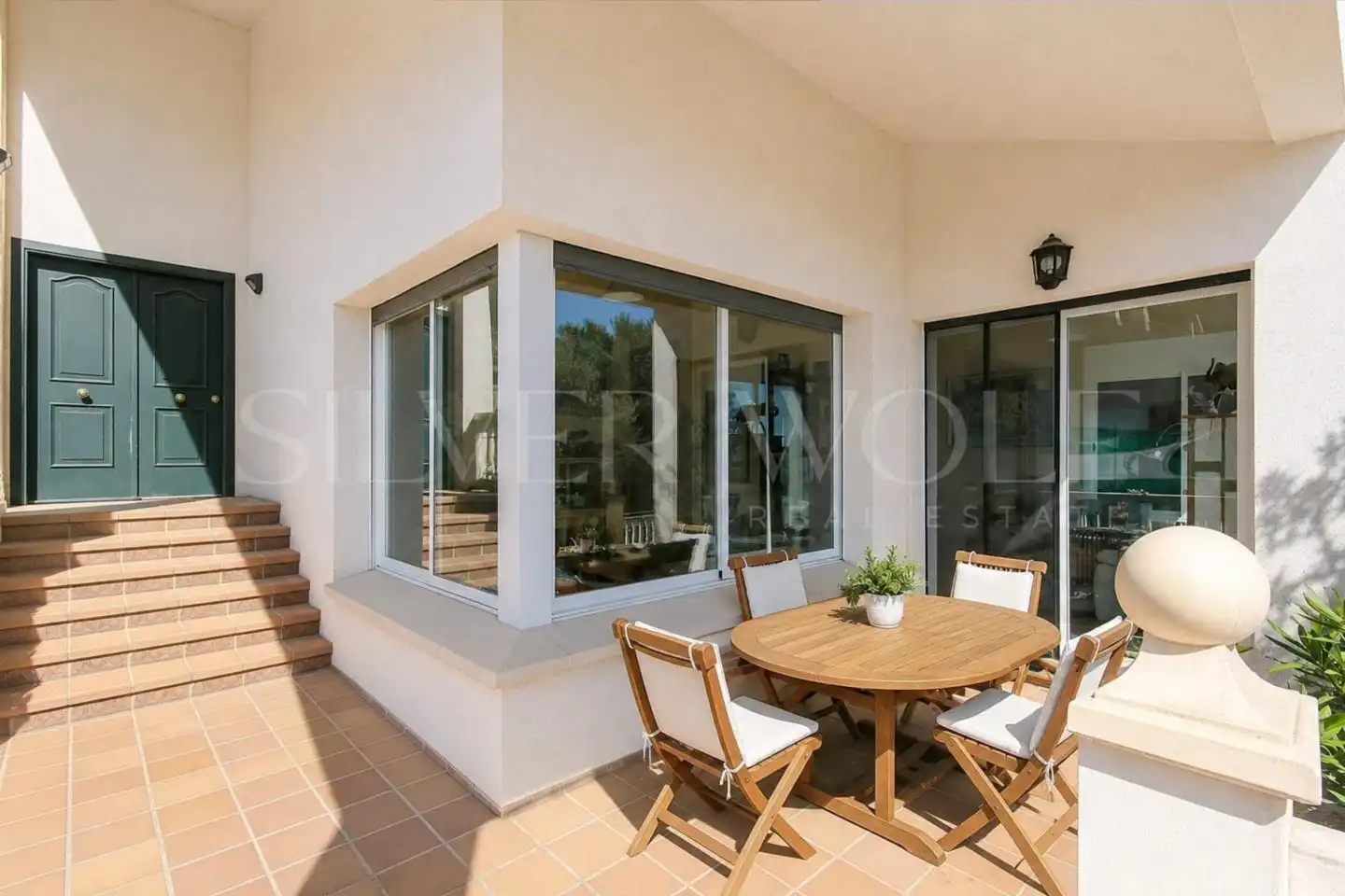 Terrassa de Casa o xalet en venda en Òrrius amb Aire condicionat, Calefacció i Jardí privat