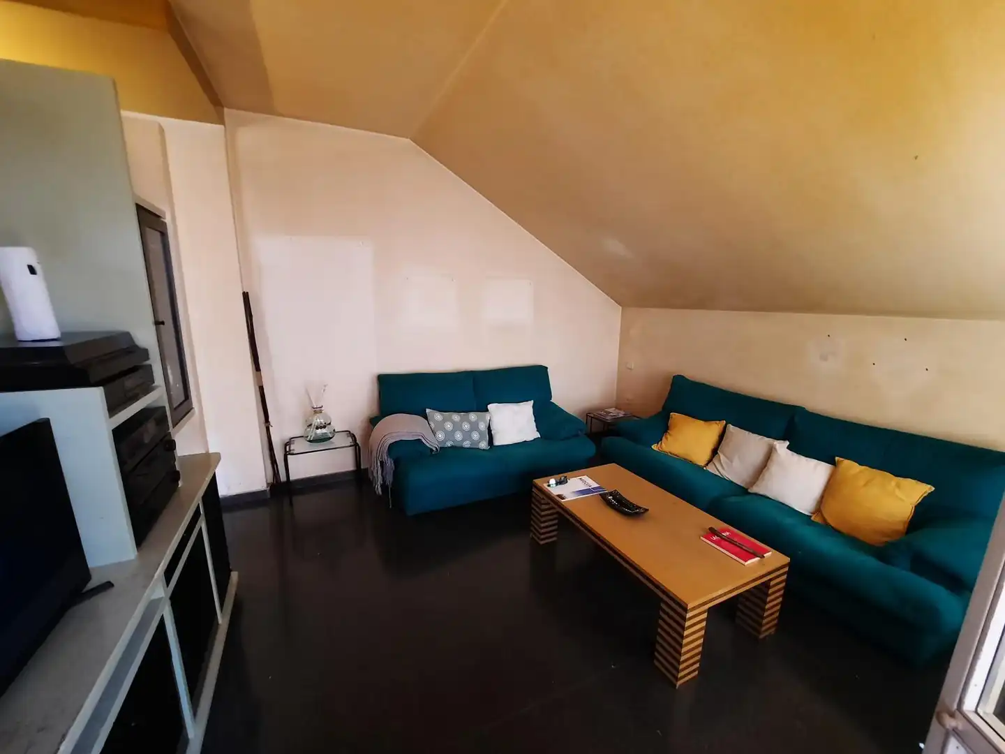 Living room of Attic for sale in Almansa  with Heating and Terrace