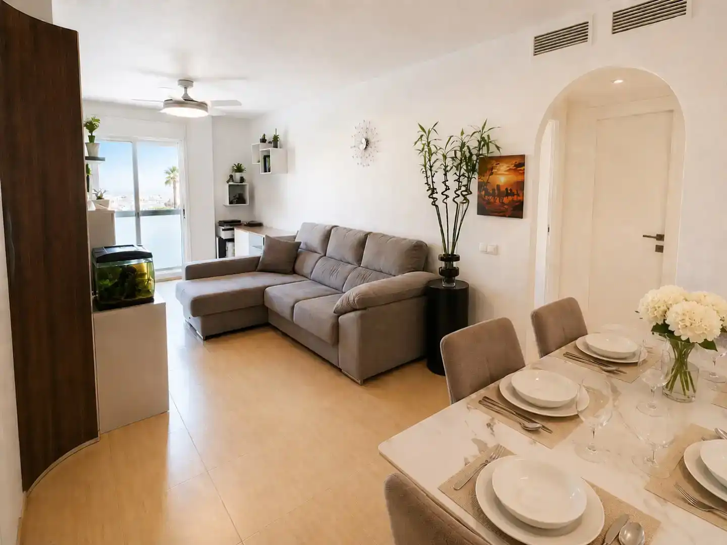 Living room of Flat for sale in El Ejido  with Balcony