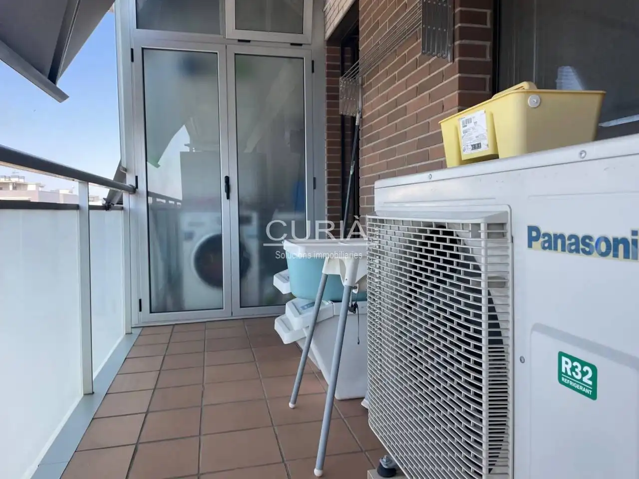 Balcony of Flat for sale in Lleida  with Air Conditioner, Heating and Parquet flooring