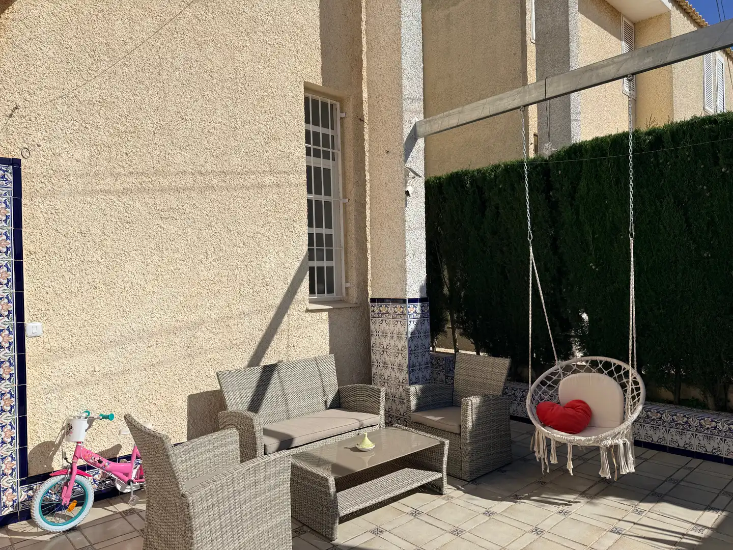 Terraza de Casa adosada en venta en Cartagena con Calefacción, Terraza y Amueblado