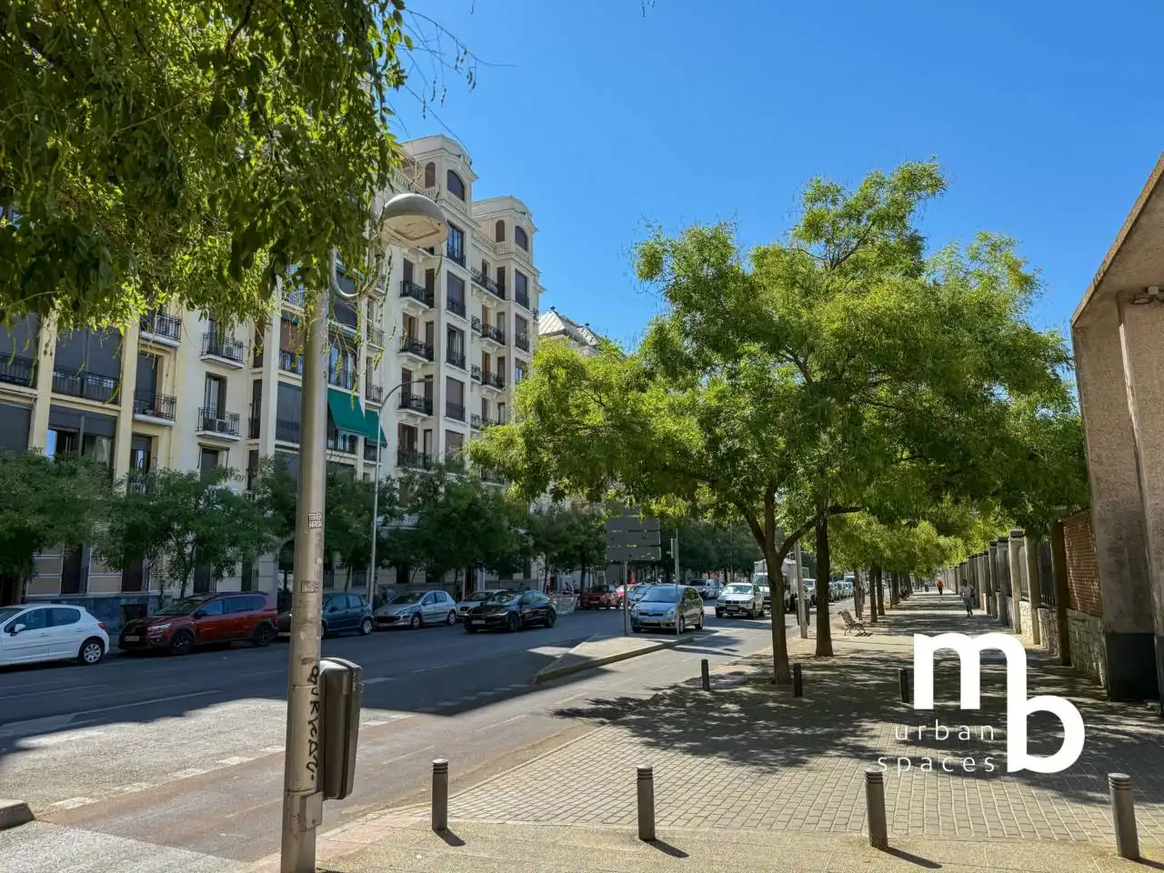 Außenansicht von Wohnung zur Miete in Madrid mit Klimaanlage und Möbliert