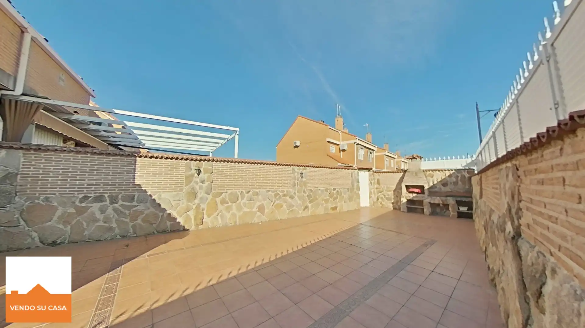 Terrasse von Haus oder Chalet zum Verkauf in Parla mit Klimaanlage, Heizung und Privatgarten