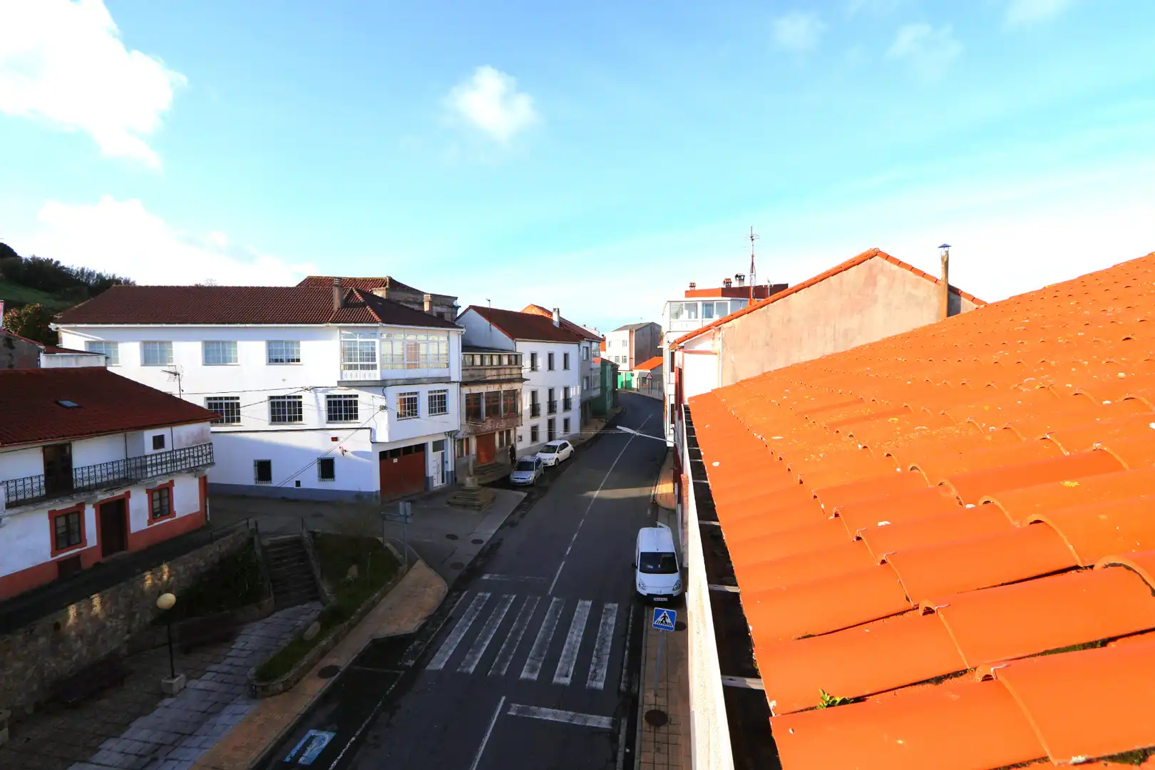 Vista exterior de Casa adosada en venta en Malpica de Bergantiños con Trastero, Amueblado y Balcón