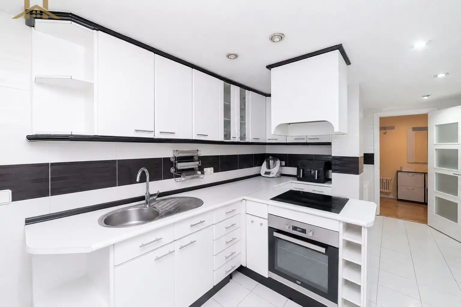 Kitchen of Flat for sale in Alcorcón  with Air Conditioner, Heating and Terrace