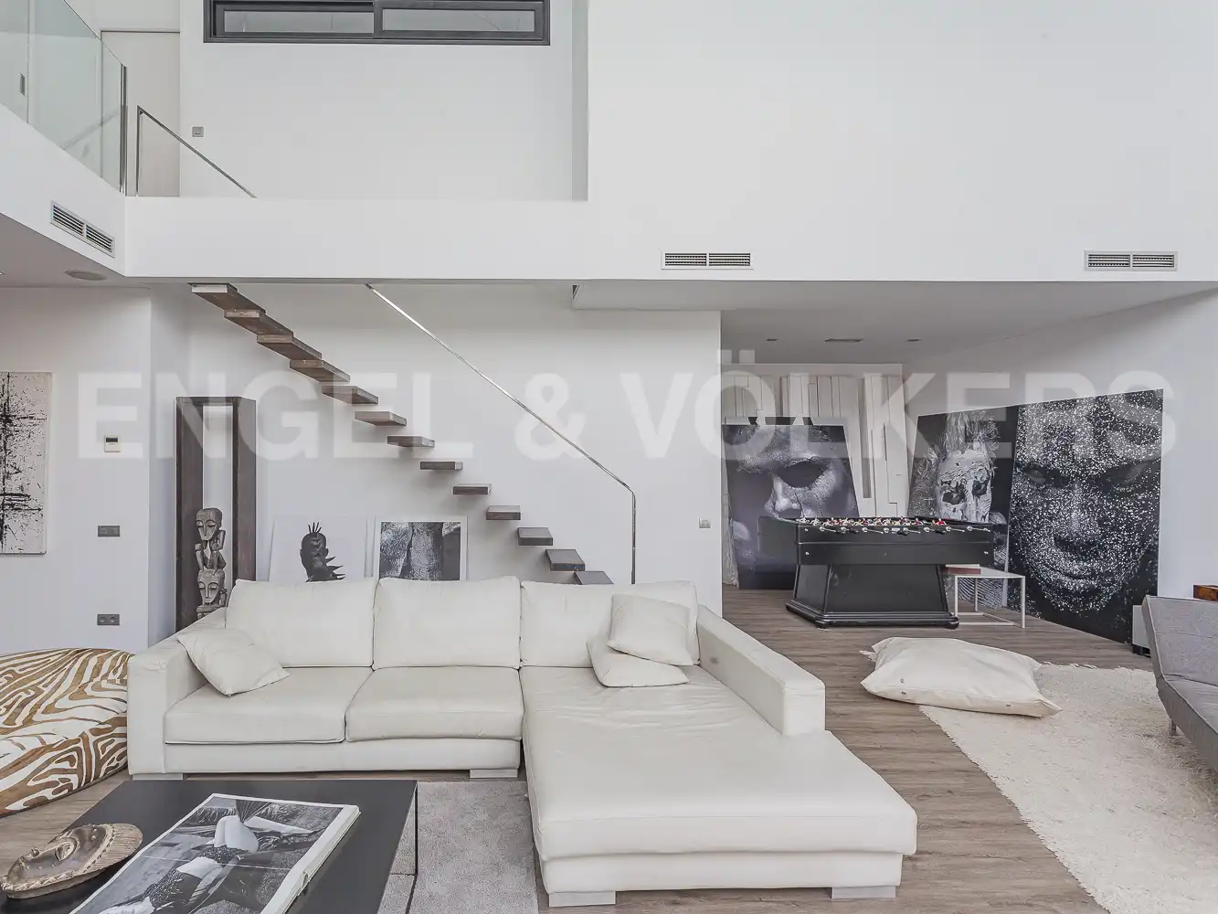 Sala de estar de Loft en venta en Barcelona con Aire acondicionado, Calefacción y Jardín privado