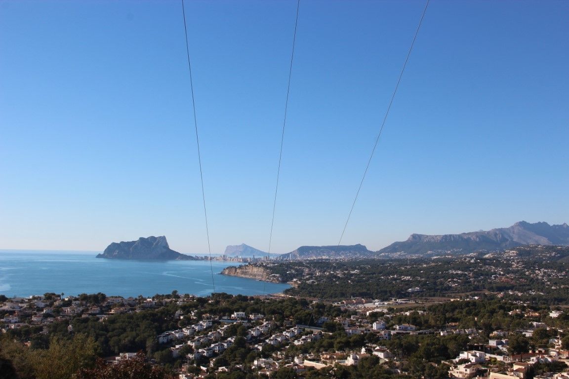 Vista exterior de Residencial en venta en Moraira
