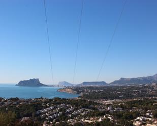 Vista exterior de Residencial en venda en Moraira