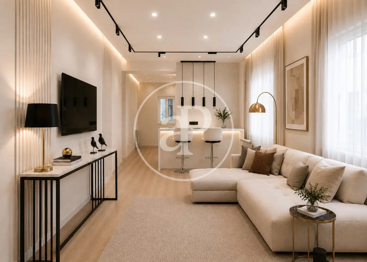 Sala de estar de Piso en venta en Madrid con Aire acondicionado, Calefacción y Trastero