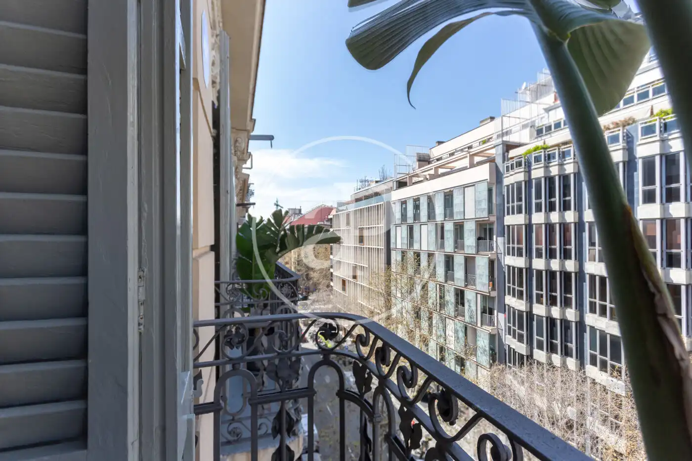 Exterior view of Flat for rent in Barcelona  with Air Conditioner, Heating and Terrace