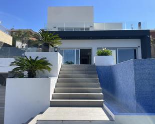 Vista exterior de Casa o xalet en venda en  Barcelona Capital amb Aire condicionat, Jardí privat i Terrassa