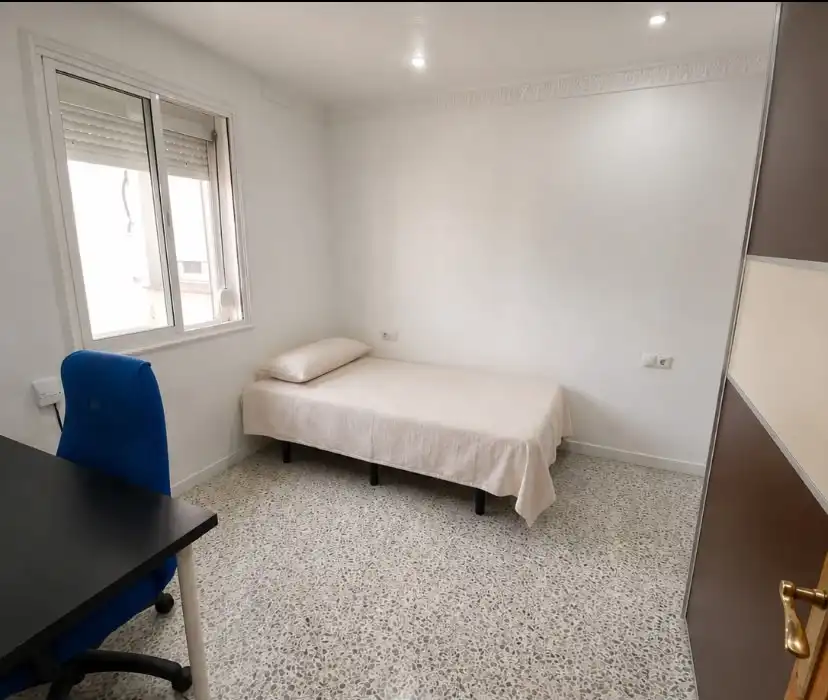 Schlafzimmer von Wohnung zur Miete in Sevilla mit Terrasse und Möbliert