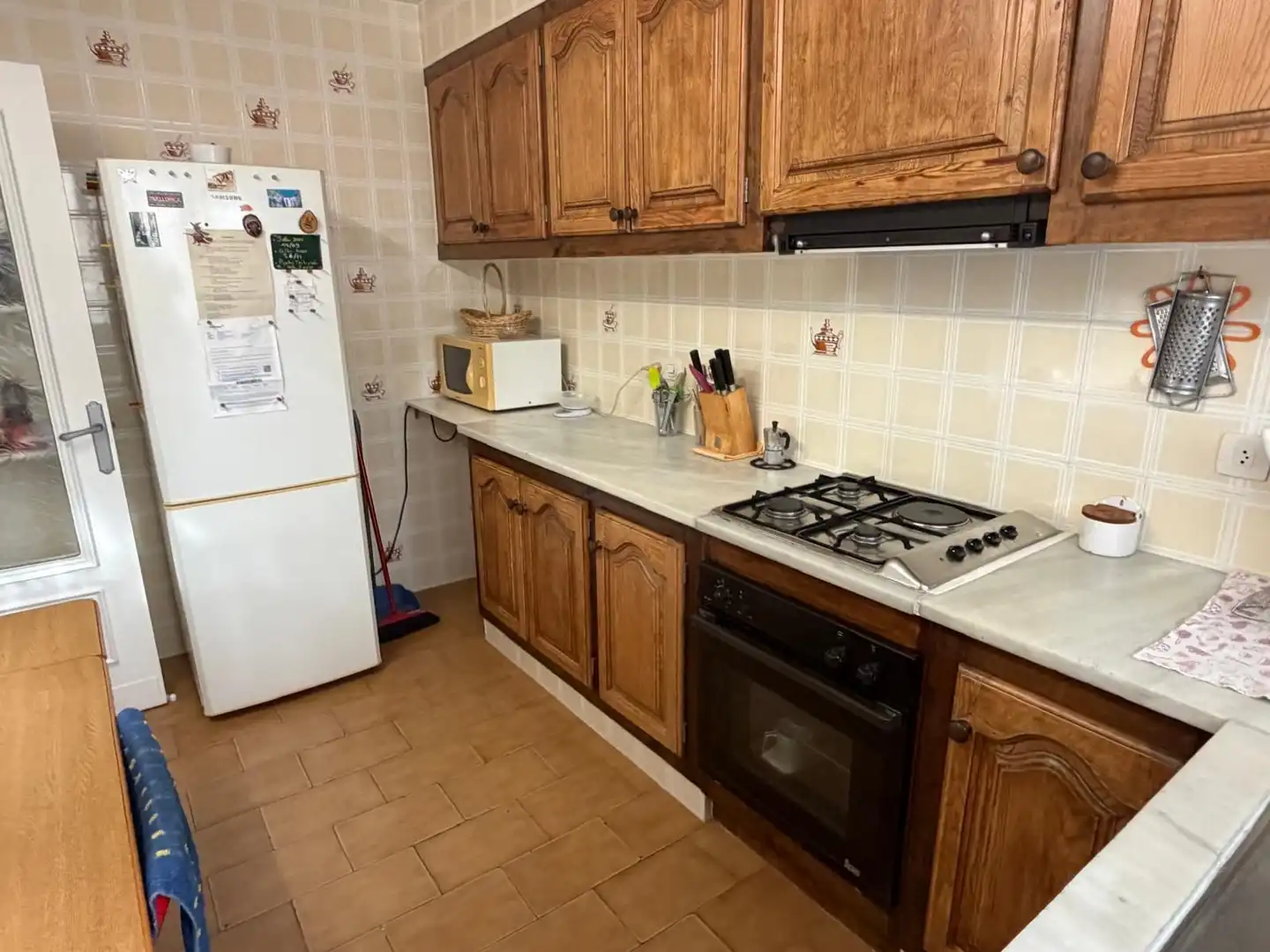 Cocina de Apartamento en venta en Roses con Calefacción, Terraza y Trastero