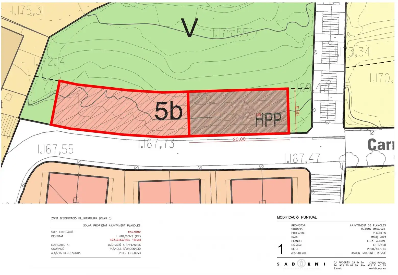 Residencial en venta en Joan Maragall, Planoles
